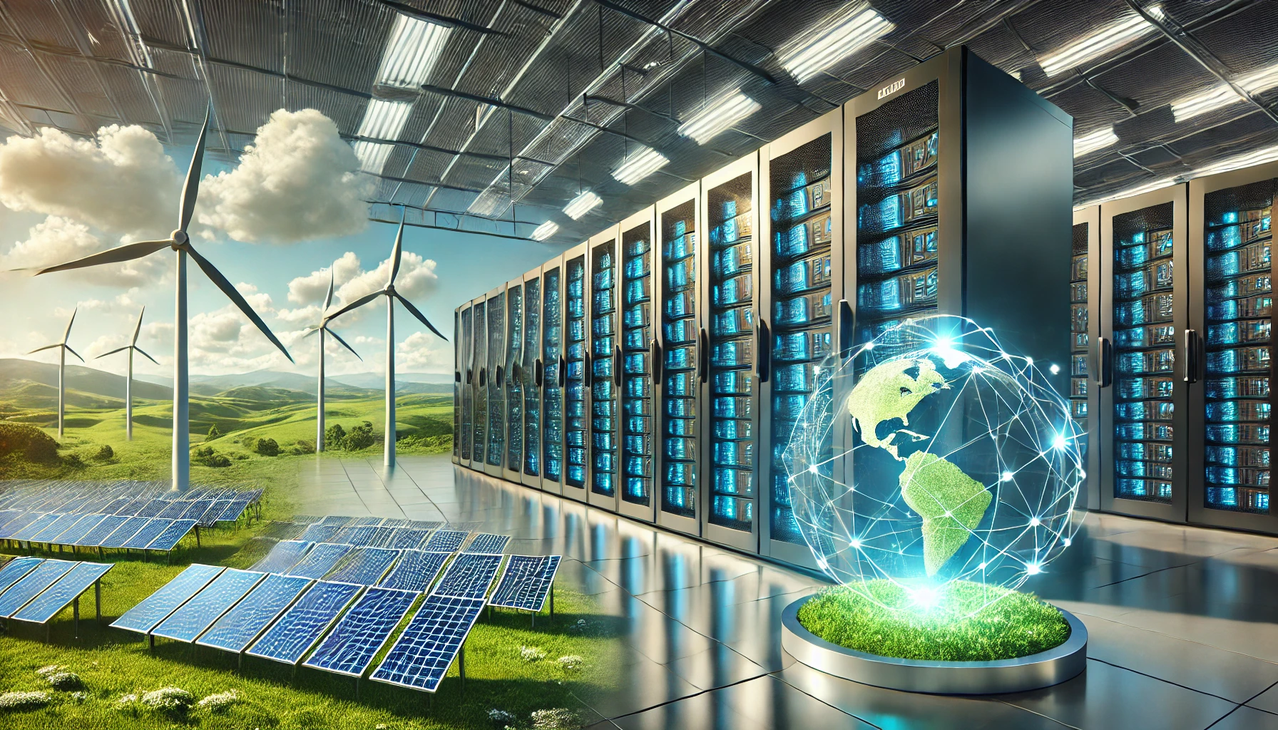 Data Centers Invest in Clean Energy Solutions for a Greener Future